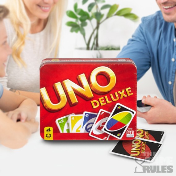 UNO Deluxe in Metalldose Επιτραπέζια Παιχνίδια The Game Rules